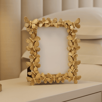 Elysia Gold 3D Butterfly Photo Frame- 5x7" Accessories 