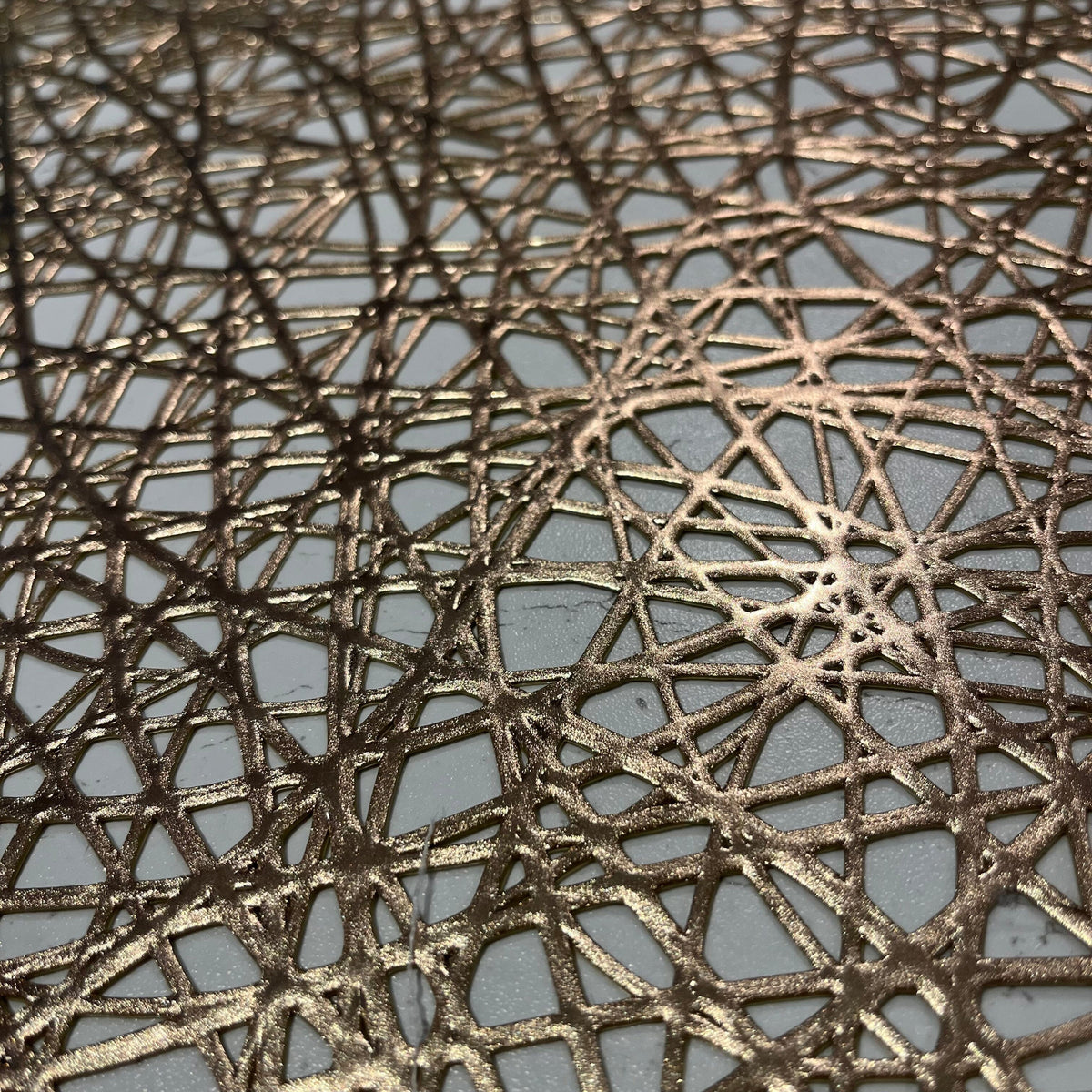 Emily Gold Round Placemats - Set of 4 