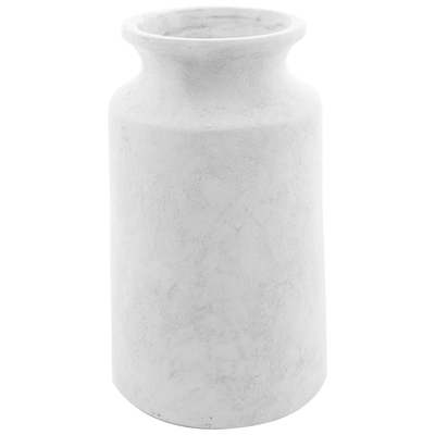 Esme White Decorative Stone Vase Accessories 