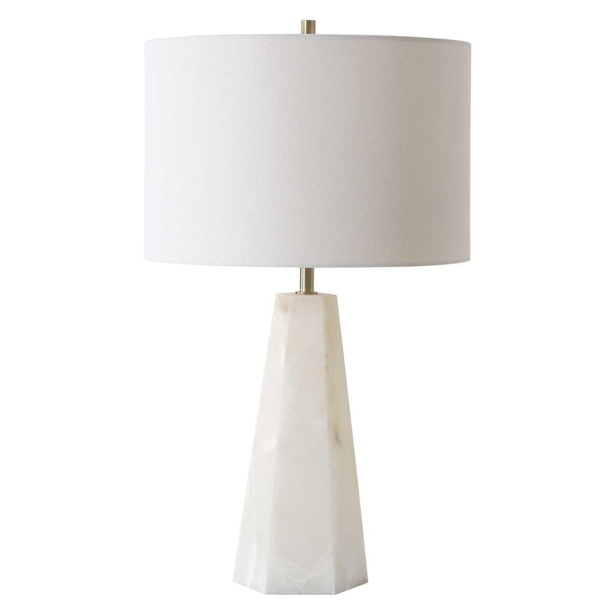 Eton Cream Marble Base Table Lamp Lighting 