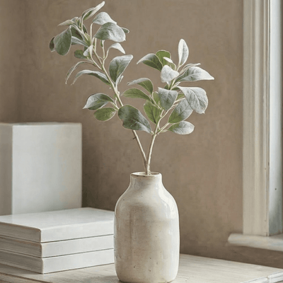 Faux Light Green Lambs Ear Single Stem Accessories 