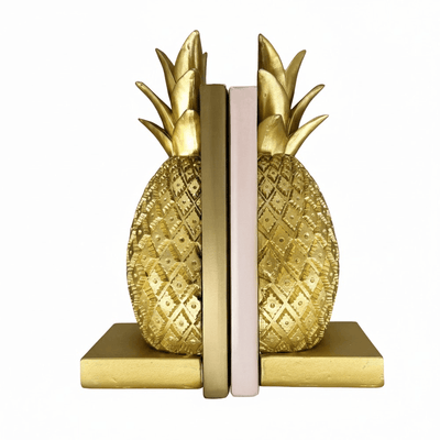 Felicity Decorative Gold Pineapple Bookends Accessories 