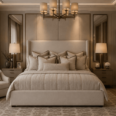 Fia Cashmere Velvet Ottoman Storage Bed Beds and Headboards 