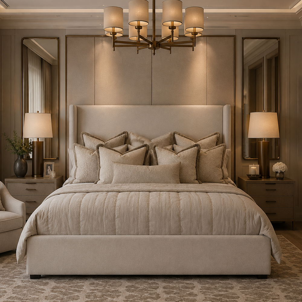 Fia Cashmere Velvet Ottoman Storage Bed