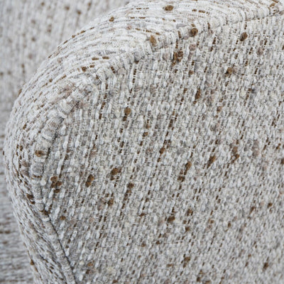 Fjura Natural Speckled Textured Accent Chair Furniture 