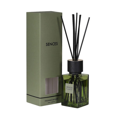 Florist Petite Green Glass Reed Diffuser - 120ml Accessories 
