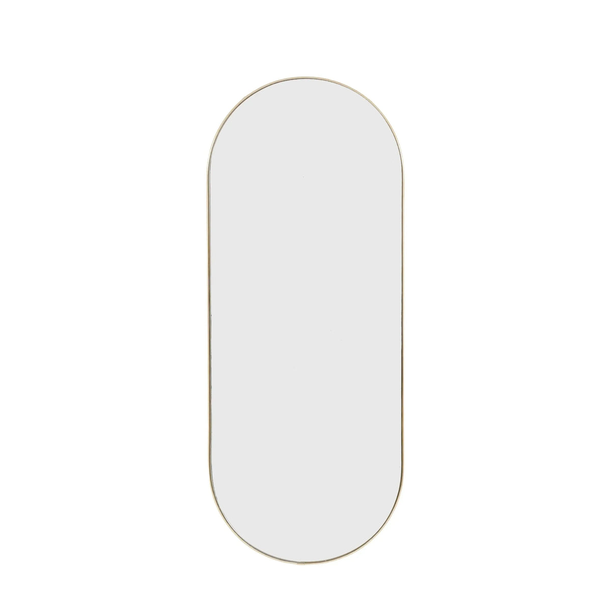Frankie Oval Gold Edge Wall Mirror Accessories 