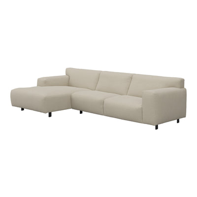 Freja Sand Left Hand Facing Chaise End Sofa Sofa 