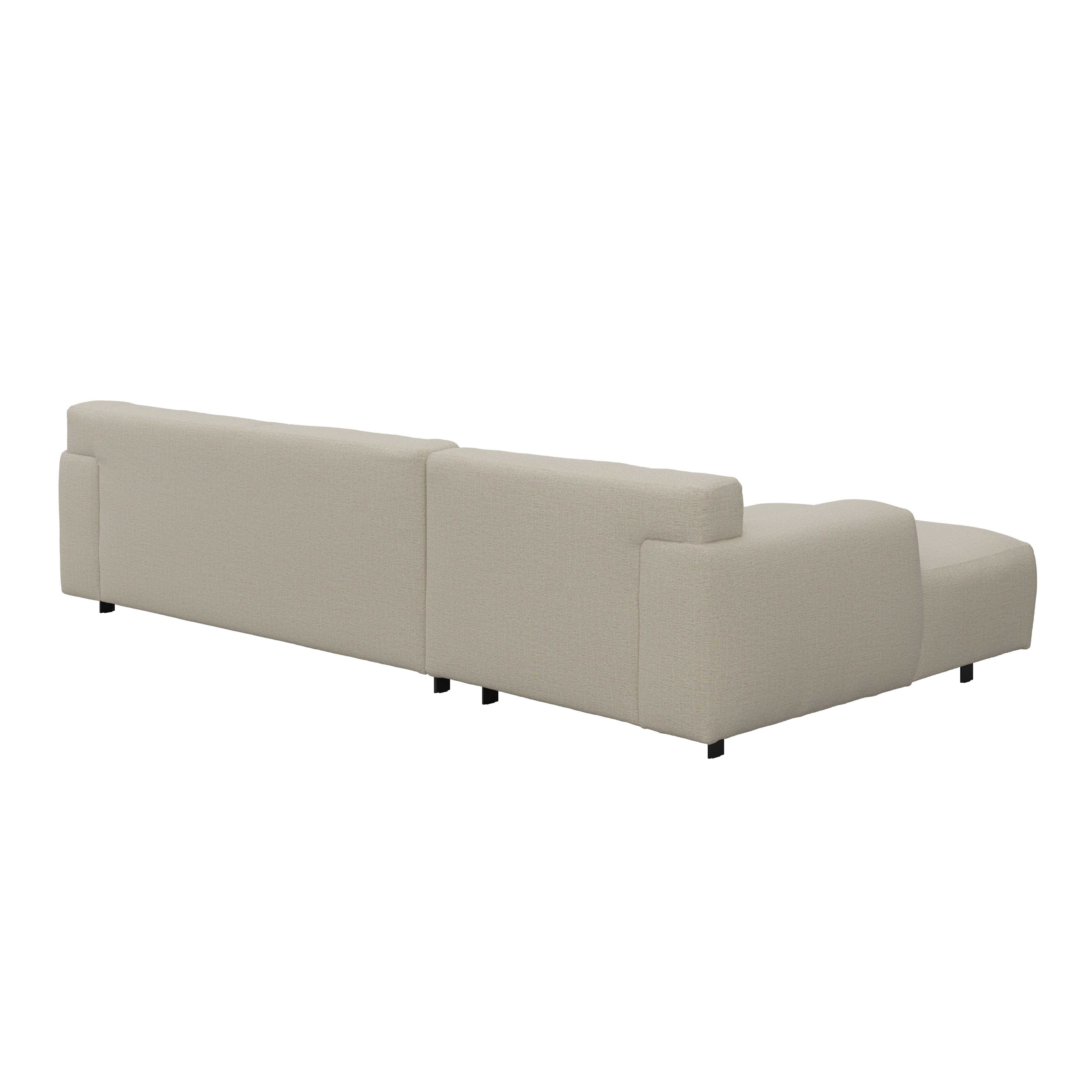 Freja Sand Left Hand Facing Chaise End Sofa Sofa 