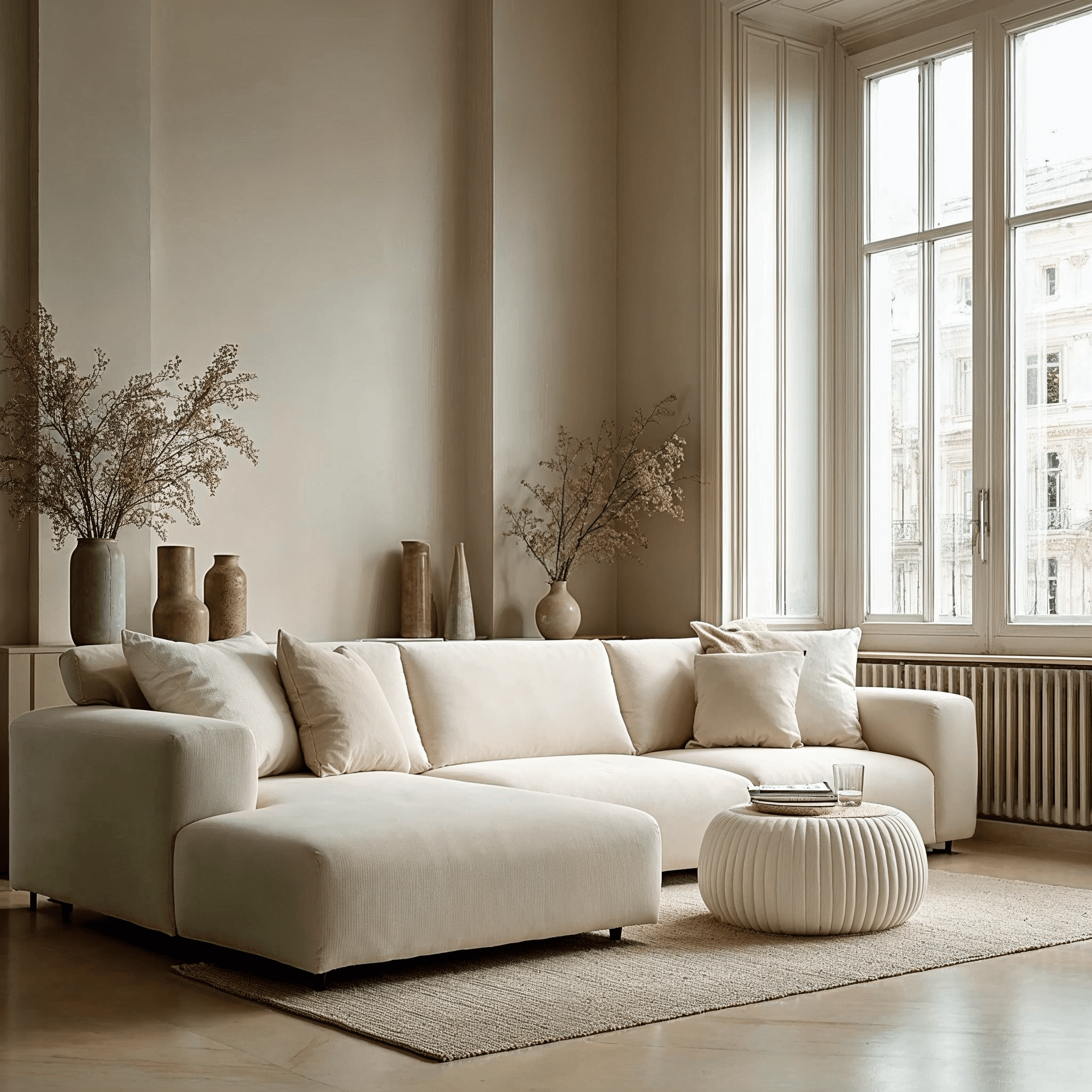 Freja Sand Left Hand Facing Chaise End Sofa Sofa 
