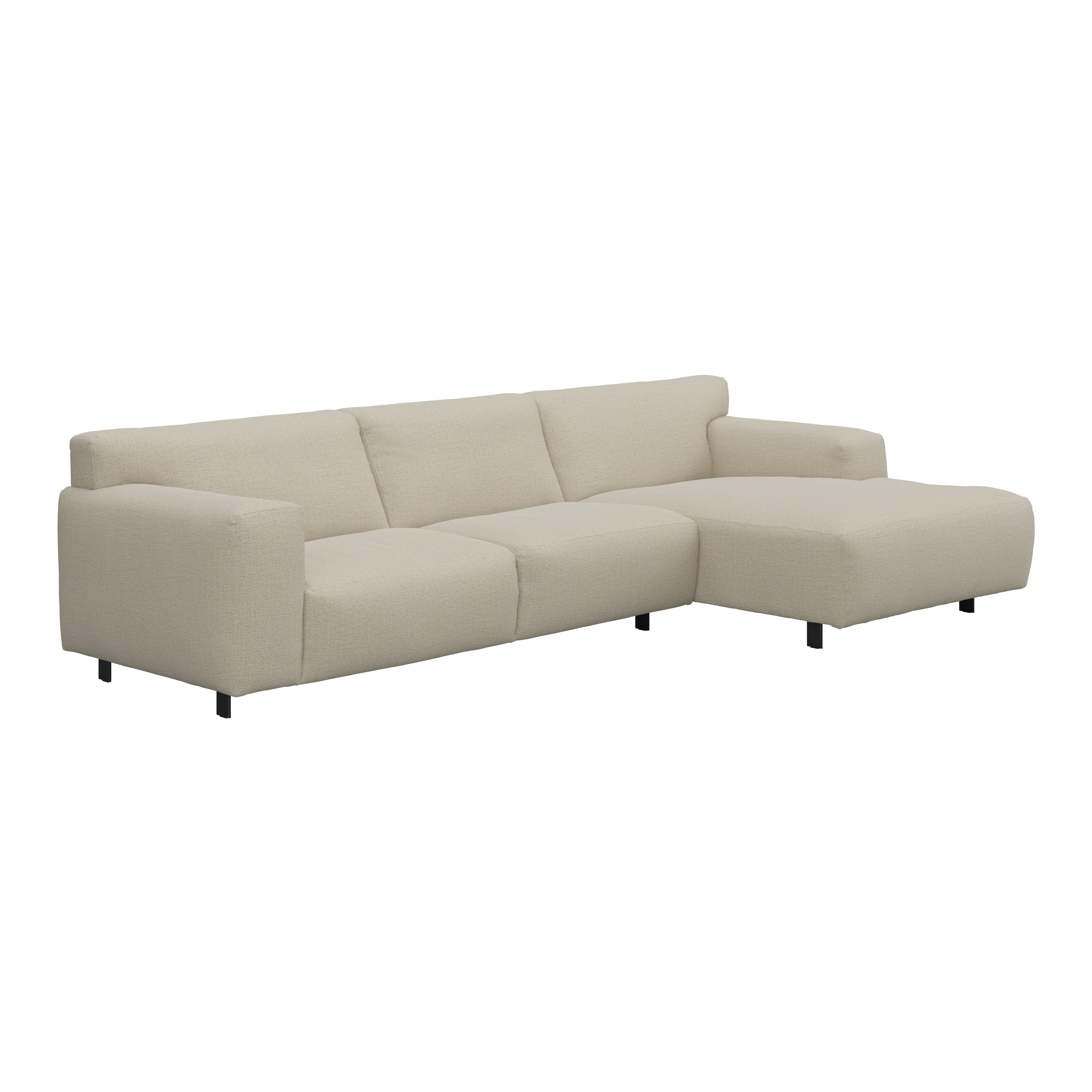 Freja Sand Right Hand Facing Chaise End Sofa Sofa 