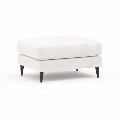 Genevieve Cream Velvet Chair Footstool Sofa 