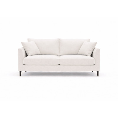 Genevieve Cream Velvet Medium Sofa Sofa 