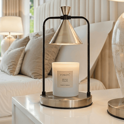 Gianna Gold & Black Candle Warmer Lamp Fragrance 