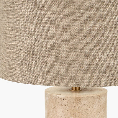 Glow Luxury Limestone Neutral Table Lamp Lighting 