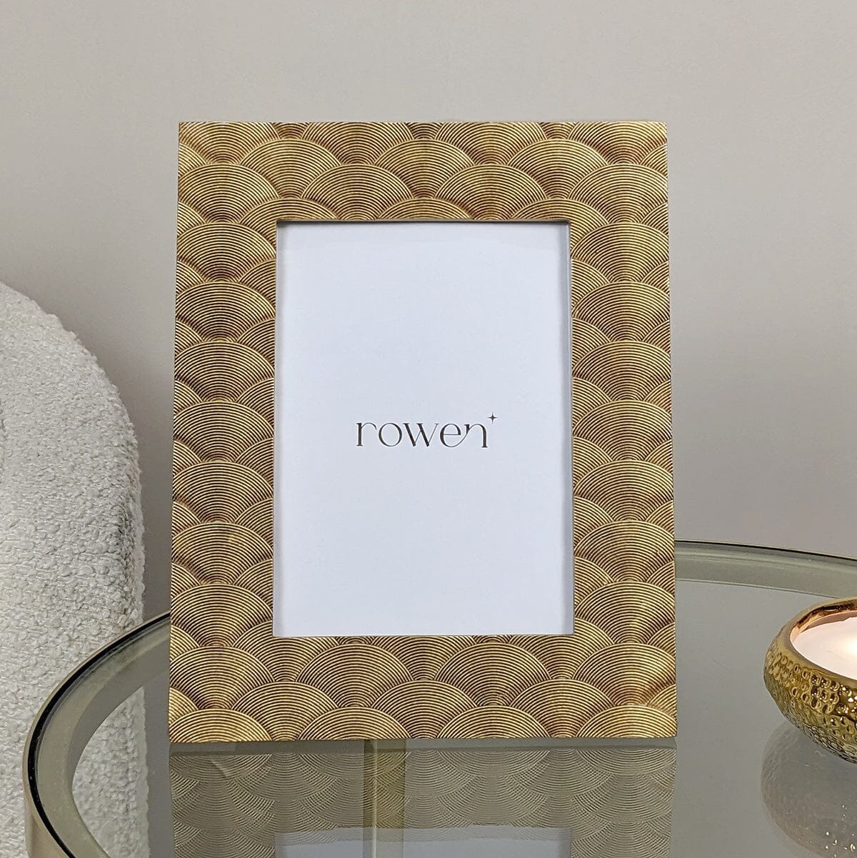 Gold Art Deco Photo Frame- 5x7" Accessories 