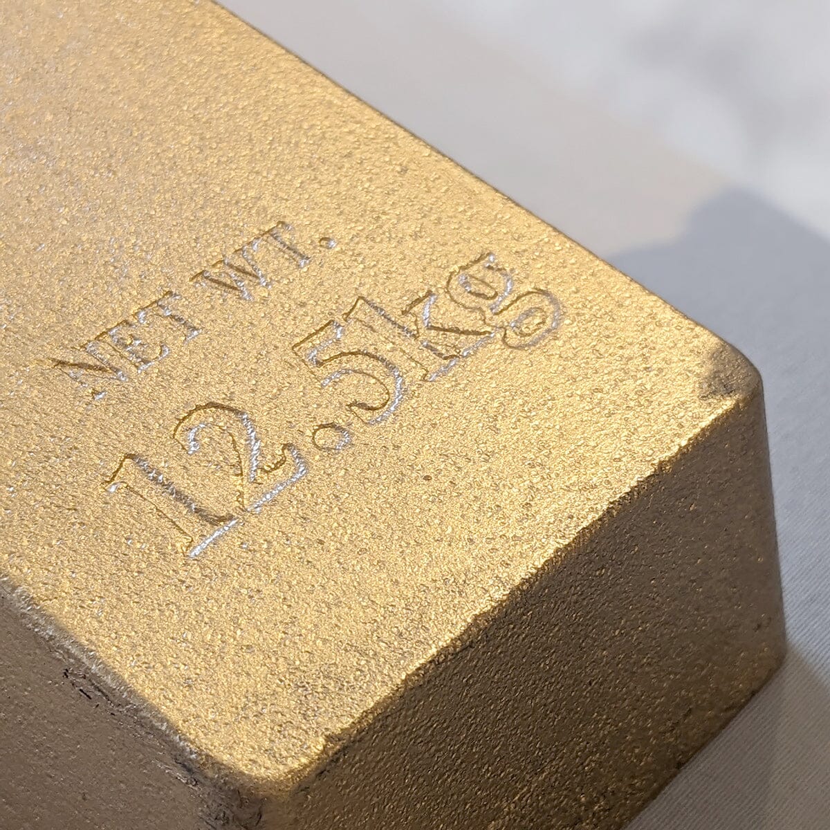 Gold Bar Decorative Paperweight Ornament Accessories 