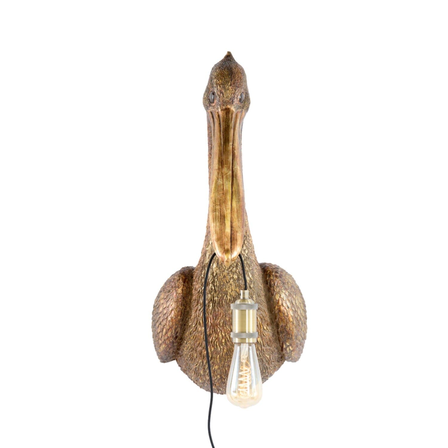 Gold Pelican Decorative Wall Light Lighting 