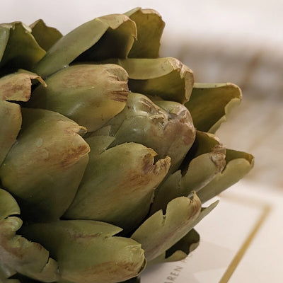 Green Decorative Artichoke Ornament Accessories 