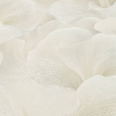 Halie Cream Abstract Floral Petal Wallpaper Home Improvement 