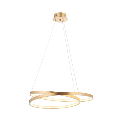 Halo Ring Circular Gold LED Ceiling Light Lighting 