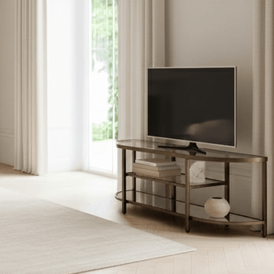 Hamilton Bronze Metal TV Unit Furniture 