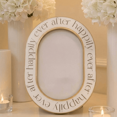 Happily Ever After Oval Photo Frame - 4x6" Accessories 