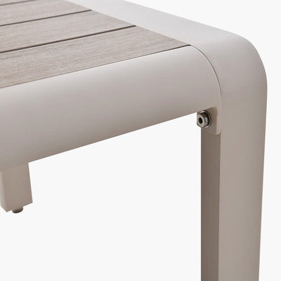 Hawaii Cream & Taupe 4 Piece Outdoor Lounge Set Outdoor 