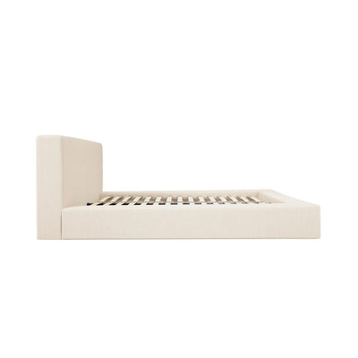 Hudson White Twill Super Soft Bed Beds and Headboards 