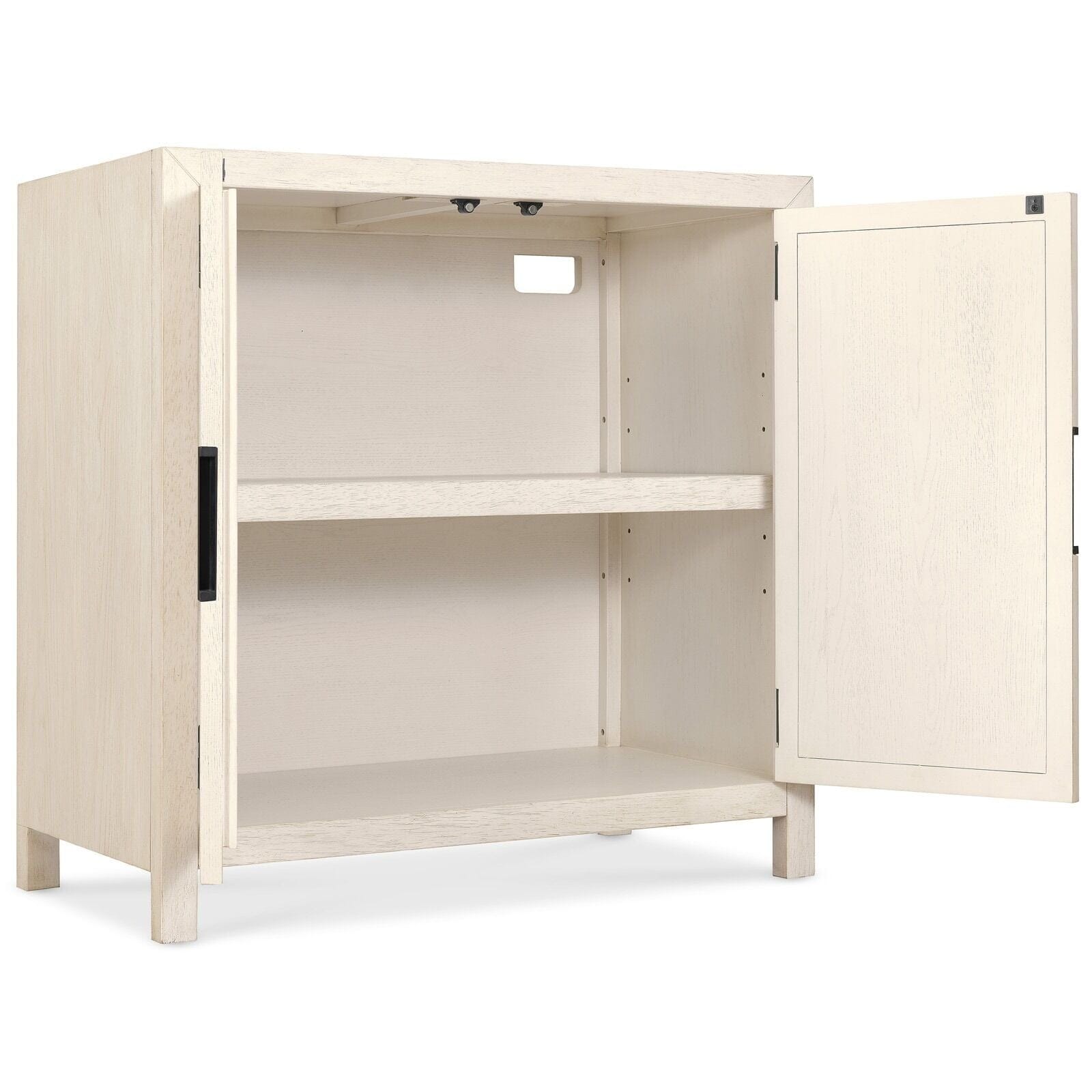 Hudson White Washed Wood 2 Door Sideboard Furniture 