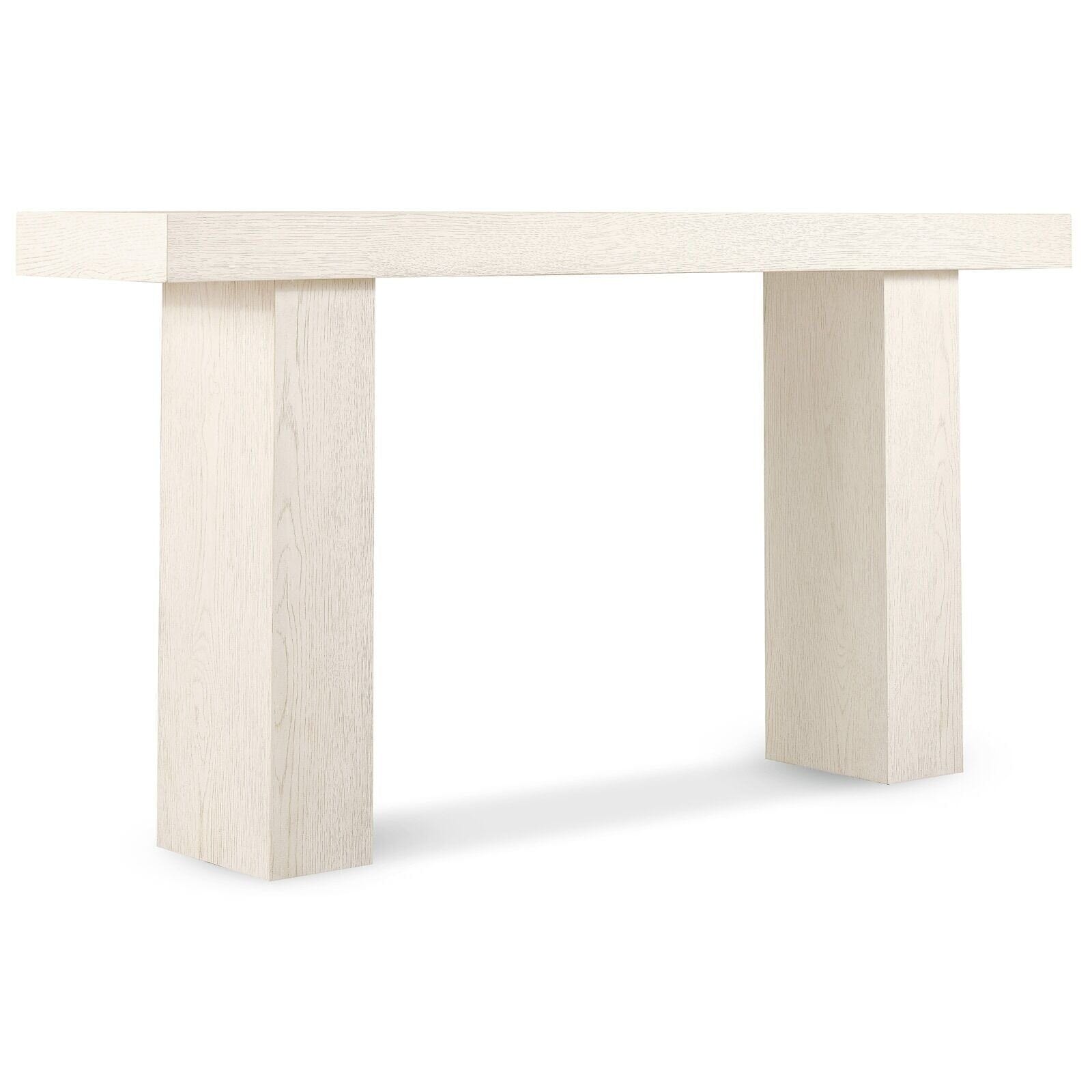 Hudson White Washed Wood Console Table Furniture 