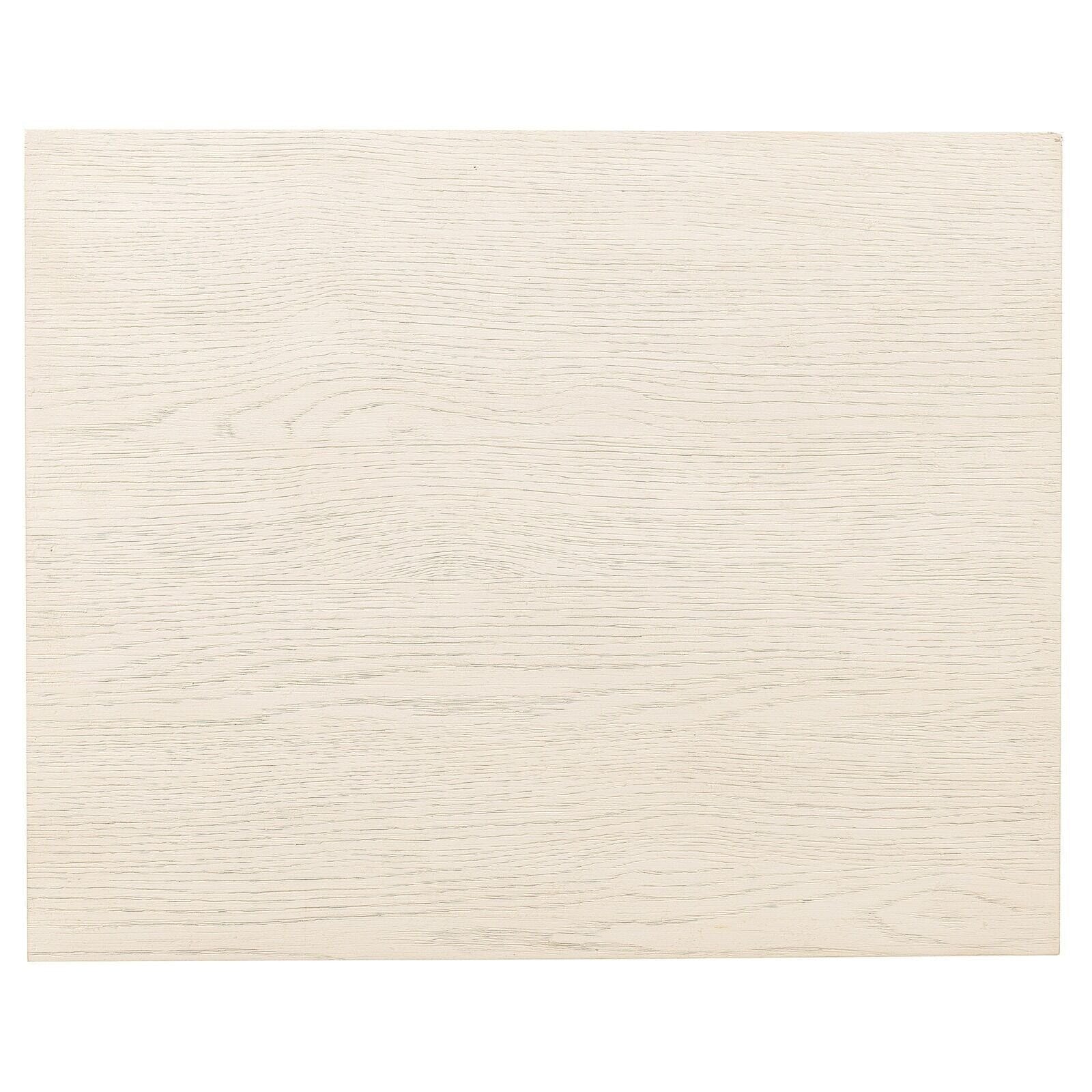 Hudson White Washed Wood & Wicker Nesting Side Table- Set of 2 Furniture 