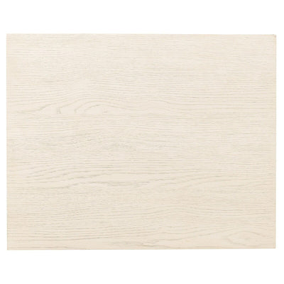 Hudson White Washed Wood & Wicker Nesting Side Table- Set of 2 Furniture 