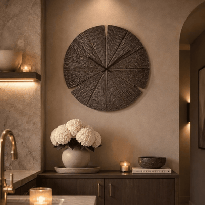 In Stock - Brooklynn Bronze Decorative Wall Clock Accessories 