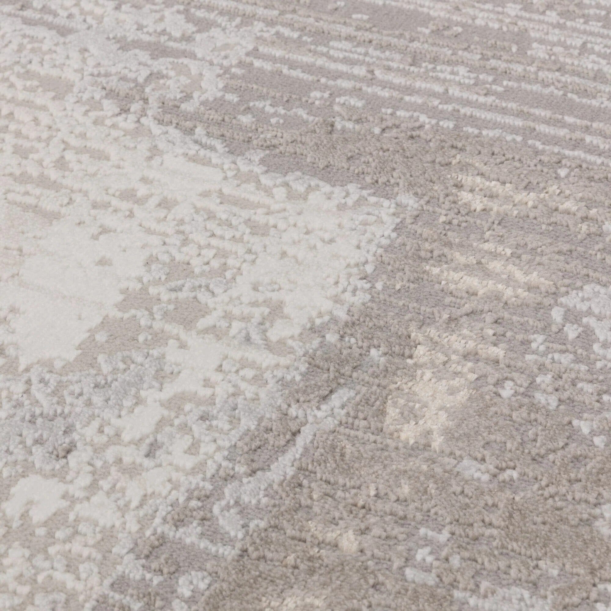 In Stock - Envie Neutral Abstract Patterned Rug- 120 x 170cm Textiles 