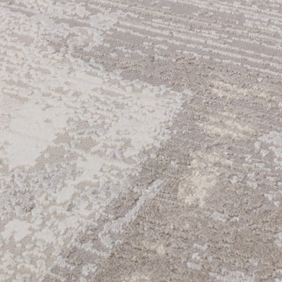 In Stock - Envie Neutral Abstract Patterned Rug- 120 x 170cm Textiles 