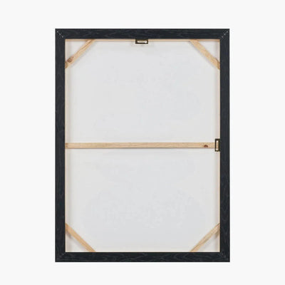 In Stock - Velvyn Black & Natural Stone Design Canvas Wall Art Accessories 