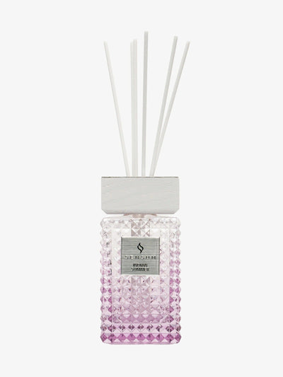 Indian Summer Large Pink & White Luxury Reed Diffuser - 1000ml Fragrance 