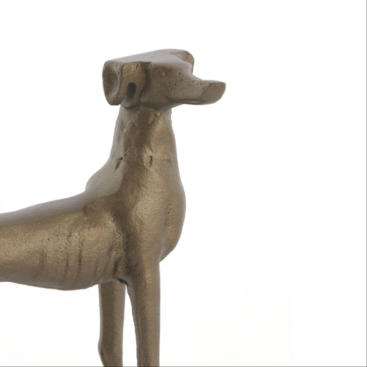 Irissa Antique Brass Dog Ornaments - Set of 2 Accessories 