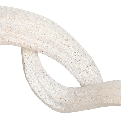 Isobel White Sculptural Heart Ornament Accessories 