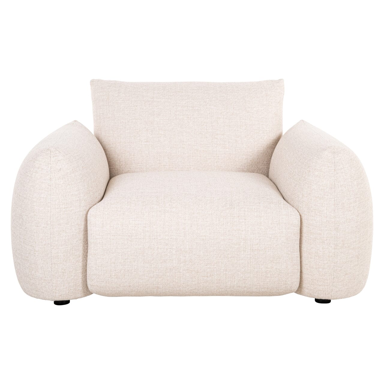 Jae Cream Upholstered Outdoor Lounge Chair Outdoor 