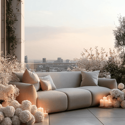 Jae Greige Upholstered Outdoor Sofa Outdoor 