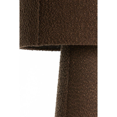 Joby Brown Boucle Floor Lamp Lighting 