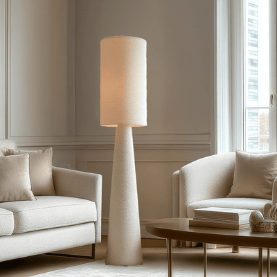 Joby Sand Boucle Floor Lamp Lighting 