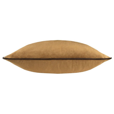 Juniper Caramel & Chocolate Velvet Cushion Cover - 45 x 45cm Textiles 