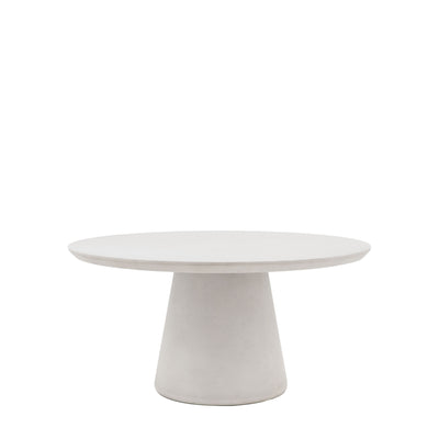 Katrina Concrete Indoor/Outdoor Round Dining Table Furniture 