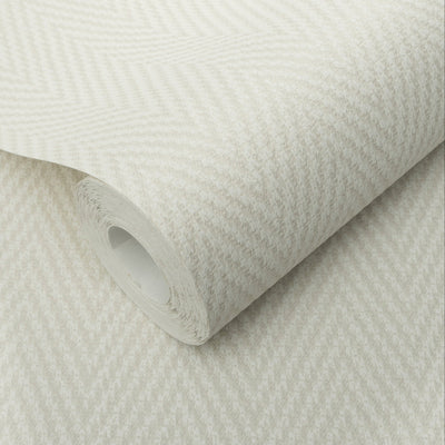 Kirsten Cream Herringbone Wallpaper Home Improvement 