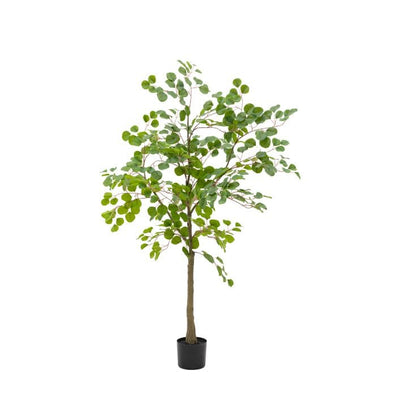 Large Potted Faux Eucalyptus Tree Accessories 