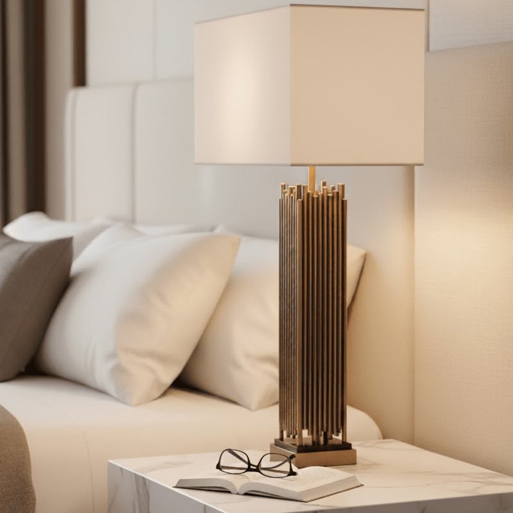 Lena Bronze Luxury Table Lamp Lighting 