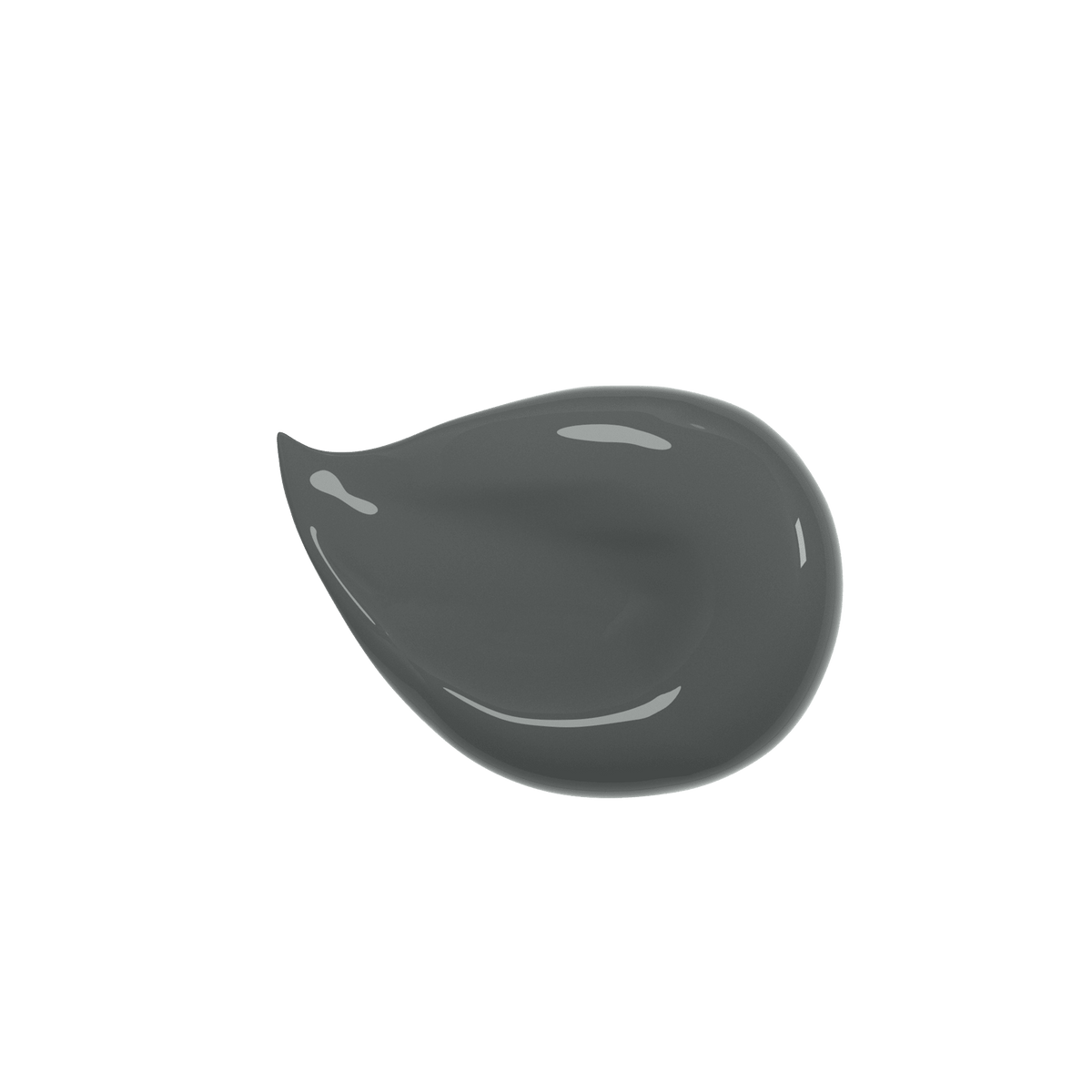Licorice Swirl Dark Grey Walls & Ceilings Washable Flat Matt Paint - 2.5L 